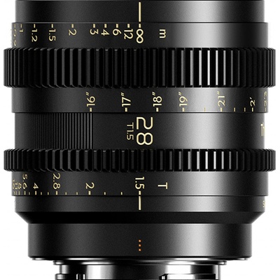 DZOFilm Thypoch Simera-C 28mm T1.5 FF Prime Cine Lens (E-Mount)