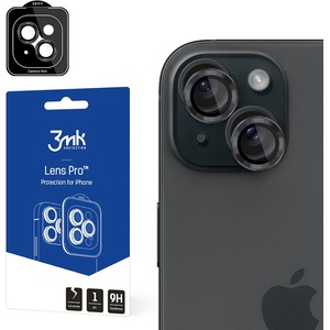 3mk Protection Протектор - Камера за iPhone 15 - 3mk - Lens Protection Pro - Графит