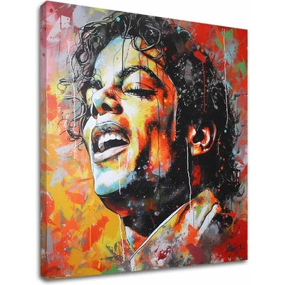 Obraz Michael Jackson - Hlas generácií | dokončené rukou umelca - 80x80 cm