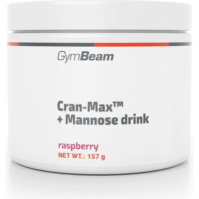 GymBeam Cran-Max + Mannose drink malina 157 g
