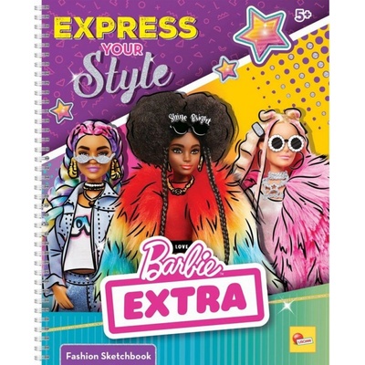 Liscianigiochi Barbie Sketch Book Vyjádři Svůj Styl