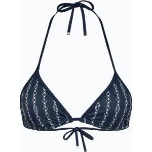 Tommy Hilfiger Триъгълник Rp Печат с верижка от знамена Горна част на бански костюм dark night navy