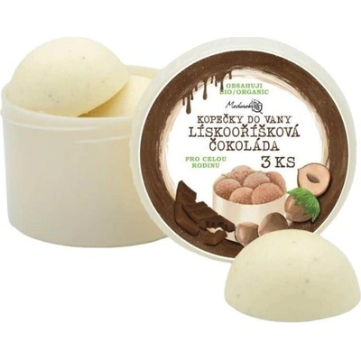 Medarek Kopčeky do vane lieskovooriešková čokoláda 30 g