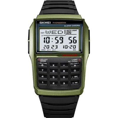Skmei 2255 Mr Calculator zelené SKM2255AG