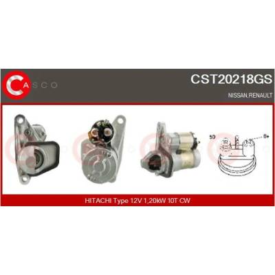 Startér CASCO CST10621AS