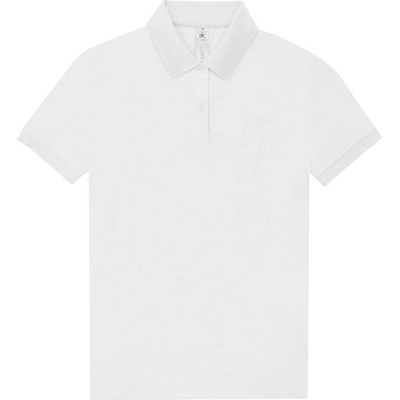 B&C My Polo 210 /women Dámske piqué polo biela