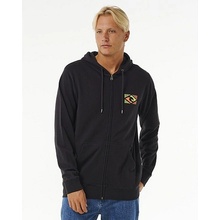 Rip Curl TRADITION ZIP THRU HOOD Washed Black