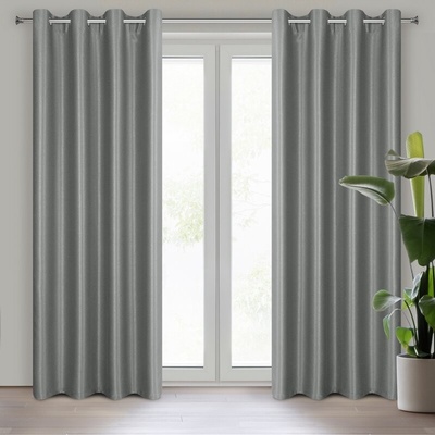 Takoy Závěs SELINA ze zatemňovací látky s lesklou nití 140 x 250 cm-HF-431958 | 140 x 250 cm