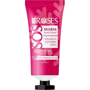 Nature of Agiva Roses Подхранващ крем за ръце SOS Warm, 50 ml - ozone