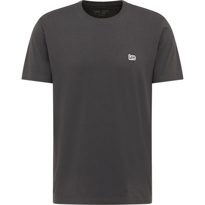 LEE L60UFQON SS PATCH LOGO TEE Washed Black