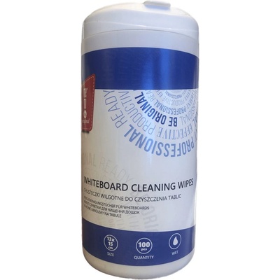 MEMOBE Čistící vlhčené ubrousky na bílé tabule 100 ks