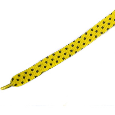 Tobby DOTS Dětské elastické ploché žluté