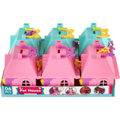 TEDDIES Pokladnička domček 1ks