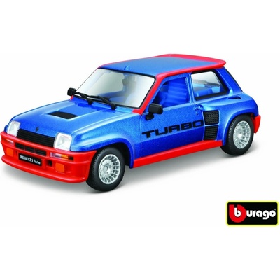 Bburago Renault 5 Turbo modrá 1:24