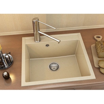 FAT Полимермраморна мивка за кухня Fat avangard 56 х 51