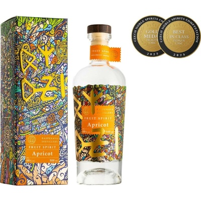 Raspevana Distillery Fruit Spirit Meruňkovice 48% 0,5 l (karton)