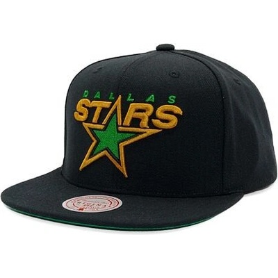 Mitchell & Ness Top Spot Snapback Vntg Dallas Stars Black