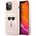 KARL LAGERFELD Head Silicone Case - дизайнерски силиконов кейс за iPhone 13 Pro (розов)