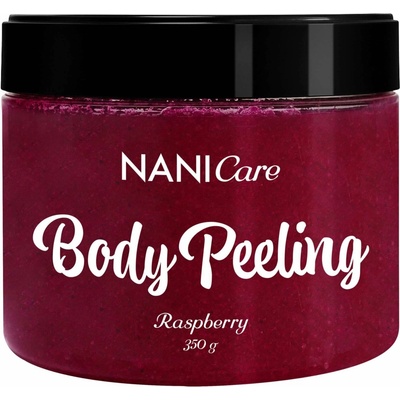 NaniCare telový peeling raspberry 350 g