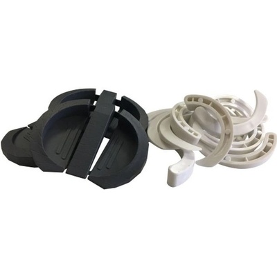 Klínky PRO5 plastové "kančí zub" 20 ks + 70 ks