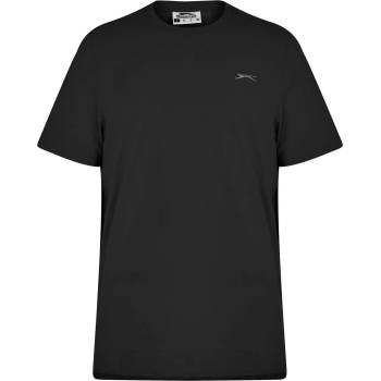 Image 1 of Slazenger Мъжка тениска Slazenger Plain T-Shirt Mens - Black