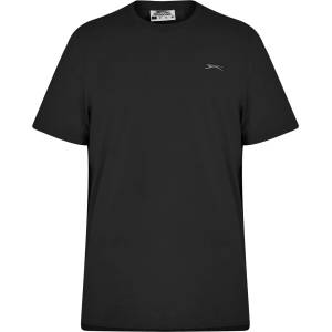 Slazenger Мъжка тениска Slazenger Plain T-Shirt Mens - Black