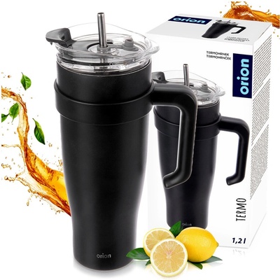 Orion termohrnček Termo 1,2 l Black