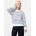 FCUK Блуза French Connection Women's Sunday Stripe Cotton Relaxed Fit Crew Sweatshirt - White