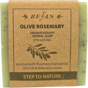 Refan билков натурален сапун, Olive Rosemary, 120гр