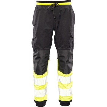 Polstar Работен панталон Seven Kings Flash Jogger, черен/жълт (A9SS)