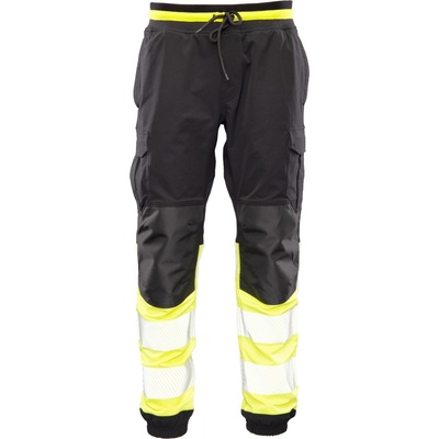 Polstar Работен панталон Seven Kings Flash Jogger, черен/жълт (A9SS)
