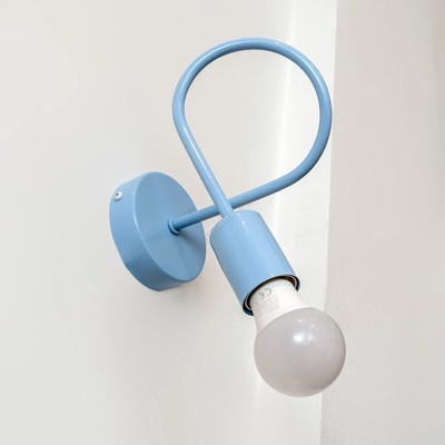 Стенно осветително тяло OXFORD 1xE27/15W/230V синьо (HE1745)