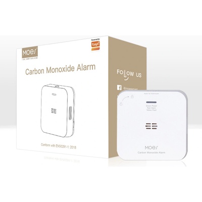 Zigbee MOES Carbon Monoxide Alarm – Zboží Živě