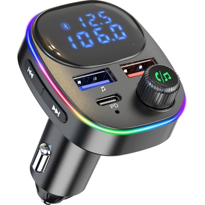 Diva Bluetooth FM Трансмитер с Handsfree, MP3 и Charging функция DIVA BT1525 (18591)