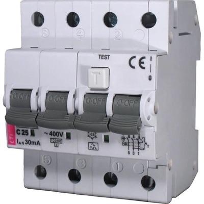 Eti KZS-4M 3p AC C25/0,03