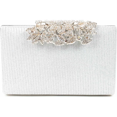 Елегантна сребърна чанта - Melisa