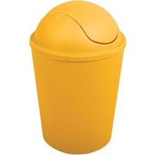 MSV výklopný koš AKO, šafránově žlutý plast, 5,5 L 142689
