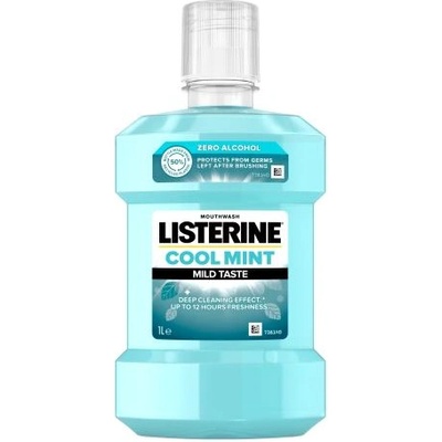 LISTERINE Cool Mint Mild Taste Mouthwash 1000 ml вода за уста за свеж дъх