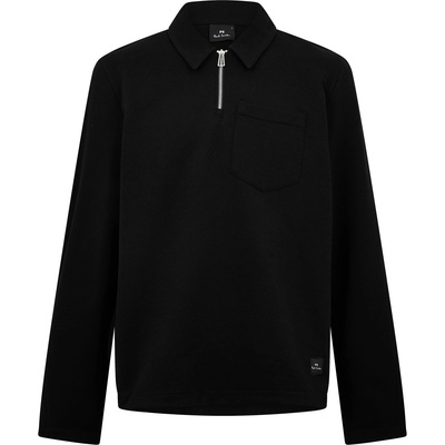 Paul Smith Men's 1/4 Zip Fleece - Black 79