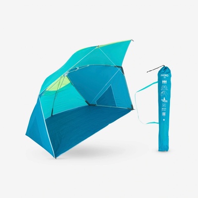 DECATHLON Iwiko 180 UPF 50+ modro-žltý zelená