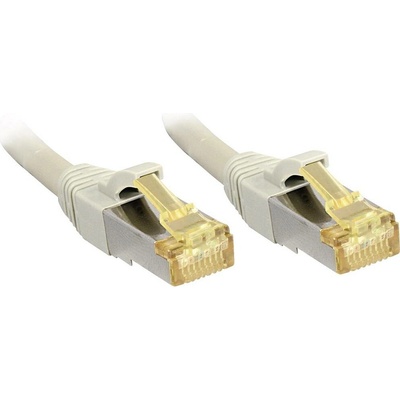 Lindy 47268 RJ45, CAT 6a (surový CAT 7), S/FTP, 10m, šedý