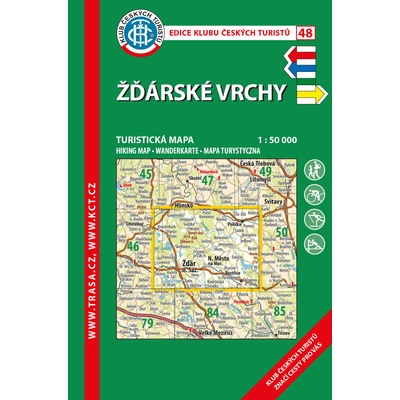 KČT 48 Žďárské vrchy 1:50 000
