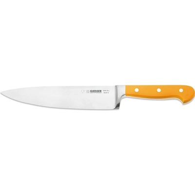 GIESSER Kuchársky nôž široký 200 mm žltý 8280