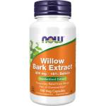 NOW NOW Willow Bark Extract 400mg, 100 Capsules - fitnesdobavki - 17,58 лв