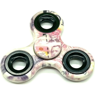 Antistresový Fidget Spinner 1000 korun českých