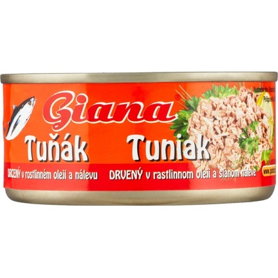 Giana tuňák drcený v rostliném oleji 170 g