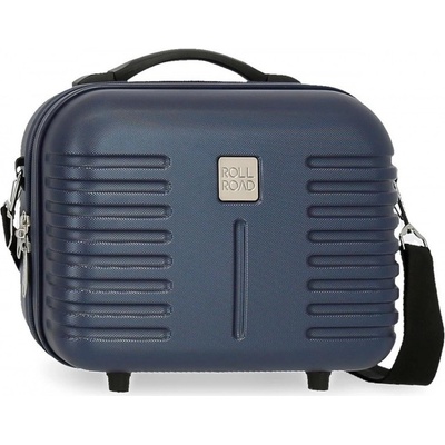 Movom India Navy Blue ABS Cestovný kozmetický kufrík 21x29x15cm 9 l 5083923