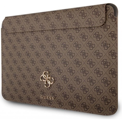 Guess 4G Metal Logo Sleeve MacBook 13" Air hnědá GUCS13G4GFBR