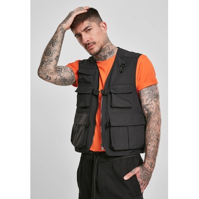 Urban Classics Мъжко яке без ръкави в черно от Urban Classics Tactical Vest UB-TB3470-00007 - Черен, размер L