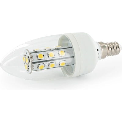 Whitenergy Led žiarovka 21xSMD 3W E14 teplá biela sviečka